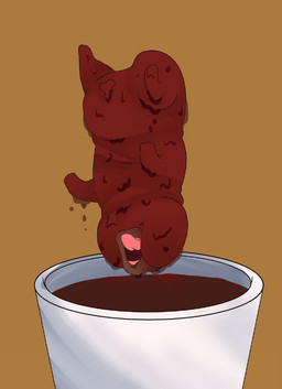 abuse animal_abuse animal_genitalia balls brown_background brown_body bucket chemicals container feral genitals gore i_can't_believe_it's_not_feces male misleading_thumbnail monotone_background neonate open_mouth pained_expression quadruped sheath simple_background solo tongue tongue_out upside_down wet wet_body young young_feral young_male alice_621 fluffy_pony fluffy_pony_(species) mammal 2026 digital_drawing_(artwork) digital_media_(artwork) story story_in_description