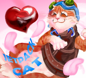 eyes_closed eyewear eyewear_on_head female feral fur goggles goggles_on_head harness heart_symbol open_mouth orange_body orange_fur pink_nose simple_background solo tail whiskers white_background white_body white_fur yawn raekiez blizzard_entertainment overwatch fika_(overwatch) domestic_cat felid feline felis mammal hi_res
