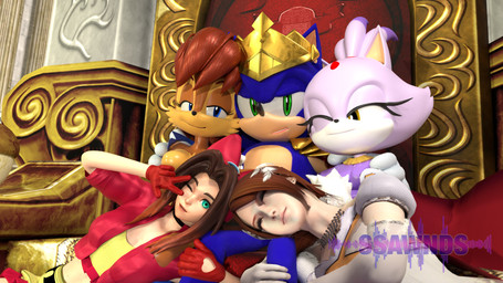 5_fingers anthro canon_couple clothed clothed_anthro clothed_female clothed_human clothing female female_human fingers gloves group handwear interspecies light_body light_skin male male/female sitting ssawnds milambre71_(modeler) archie_comics sega sonic_the_hedgehog_(archie) sonic_the_hedgehog_(comics) sonic_the_hedgehog_(series) blaze_the_cat princess_elise_the_third sally_acorn sara_(sonic) sonic_the_hedgehog domestic_cat eulipotyphlan felid feline felis hedgehog human humanoid mammal rodent sciurid tree_squirrel 16:9 3d_(artwork) 4k absurd_res digital_media_(artwork) hi_res widescreen