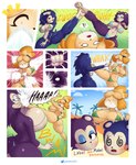 absurd_res animal_crossing anthro big_breasts big_butt bikini bikini_thong breasts butt canid canine canis clothing comic curvy_figure domestic_dog eulipotyphlan female fight flexible gammainks hedgehog hi_res isabelle_(animal_crossing) kick label_able mabel_able mammal navel nintendo shih_tzu sibling_(lore) sister_(lore) sisters_(lore) splits spread_legs spreading swimwear toy_dog triangle_bikini two-piece_swimsuit voluptuous