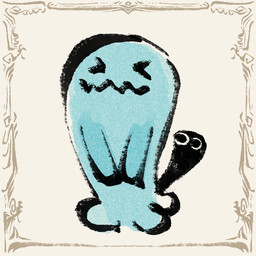 ambiguous_gender blue_eyes eyes_closed multi_eye simple_background solo tail unusual_anatomy unusual_eye_placement otiksimr nintendo pokemon generation_2_pokemon pokemon_(species) wobbuffet 1:1 2024 low_res
