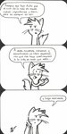 anthro dialogue humor male simple_background smile solo speech_bubble text el_senor_erizo tom_(el_senor_erizo) domestic_cat felid feline felis mammal absurd_res comic hi_res monochrome spanish_text translated