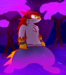 anthro female solo kifirelava nintendo pokemon kira_agayami generation_2_pokemon pokemon_(species) typhlosion absurd_res hi_res