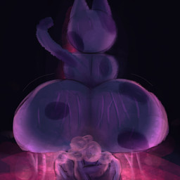 anal anal_penetration anthro anthro_penetrated balls big_butt bodily_fluids butt cum cum_inside disembodied_penis duo erection fur genital_fluids genitals huge_butt humanoid_genitalia humanoid_penis male male/male male_penetrated male_penetrating male_penetrating_male nude penetration penile penile_penetration penis penis_in_ass purple_body purple_fur sex sweat sweaty_back sweaty_butt tail katovox animal_crossing nintendo bob_(animal_crossing) domestic_cat felid feline felis mammal 1:1 2026 absurd_res colored digital_media_(artwork) hi_res shaded