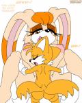 age_difference anthro areola big_breasts breasts brown_eyes butt canine duo english_text erect_nipples eyes_closed female fox habbodude hair huge_breasts lagomorph lying male mammal michiyoshi miles_prower milf missionary_position mother nipples nude on_back orange_hair parent penetration rabbit sega sex size_difference smile sonic_(series) spread_legs spreading straight text toony vanilla_the_rabbit young
Rating: Explicit
Score: 17
User: Robinebra
Date: November 02, 2013