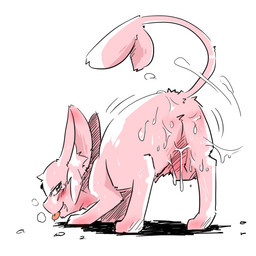 ambiguous_gender ass_up blush butt cum cum_on_butt eeveelution espeon featureless_crotch feral looking_back nintendo nude panting pokémon presenting presenting_hindquarters simple_background solo tears tongue tongue_out ushimaru video_games white_background

Rating: Explicit
Score: 30
User: Chikita
Date: December 15, 2012