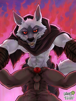 abs anal anal_fluids anal_penetration animal_genitalia animal_penis anthro anthro_on_anthro anthro_penetrated anthro_penetrating anus arm_wrapping arm_wraps arms_out ass_up athletic athletic_anthro athletic_male balls bedroom_eyes bodily_fluids bottomwear brown_body brown_skin butt canine_genitalia canine_penis cheek_tuft cloak clothed clothed/nude clothing dominant dominant_male duo ears_up erection faceless_character faceless_male facial_markings facial_tuft fangs fire fire_background first_person_view fluffy fluffy_tail foreskin from_front_position fur fuzzy genitals grey_body grey_fur half-closed_eyes head_markings head_tuft humanoid_genitalia humanoid_penis imminent_knotting knot knotted_penis leaning leaning_forward legs_up looking_at_viewer male male/male male_penetrated male_penetrating markings mask_(marking) narrowed_eyes nipples nude open_bottomwear open_clothing open_mouth open_pants pants partially_clothed penetration penile penile_penetration penis penis_in_ass pointy_ears poncho prick_ears receiving_pov red_eyes red_penis seductive sex smile solo_focus submissive submissive_male submissive_pov tail teeth text tuft wrapped_arms wraps conditional_dnp draite dreamworks puss_in_boots_(franchise) death_(puss_in_boots) ambiguous_species canid canine canis mammal wolf digital_media_(artwork) hi_res url