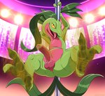anthro anus balls butt butt_from_the_front dancing dirty dirty_feet erection feet foreskin genitals green_body humanoid_genitalia humanoid_penis leaf leaf_hair leaf_tail looking_at_viewer male multicolored_body nude open_mouth penis plant plant_hair pole pole_dancing pseudo_hair red_body retracted_foreskin semi-anthro smegma smelly smelly_feet smelly_penis smile solo tail tongue tongue_out two_tone_body yellow_sclera dracovar_valeford nintendo pokemon generation_3_pokemon grovyle pokemon_(species) absurd_res digital_media_(artwork) hi_res