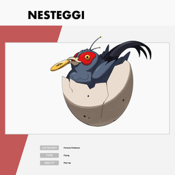 ambiguous_feral ambiguous_gender beak black_tail_feathers coin coin_in_beak coin_in_mouth egg facial_markings feathered_wings feathers feral folded_wings grey_beak grey_body grey_feathers grey_wings head_markings holding_coin holding_object in_egg light long_tail markings open_beak open_mouth rectangle red_markings simple_background solo tail text text_box white_background wings yellow_eyes young young_ambiguous young_feral inkarat_mittongtare fakemon avian bird nesteggi 1:1 2021 absurd_res colored digital_drawing_(artwork) digital_media_(artwork) english_description english_text full-length_portrait hi_res lighting portrait shaded