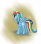 blue_body blue_feathers blue_fur cutie_mark feathered_wings feathers female feral fur hair multicolored_hair multicolored_tail rainbow_hair rainbow_tail solo tail wings ozzy_the_roo friendship_is_magic hasbro my_little_pony mythology rainbow_dash_(mlp) equid equine mammal mythological_creature mythological_equine pegasus 2011 hi_res