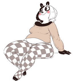 3_toes anthro belly black_fur black_hair black_markings black_nose blush_sticker breasts clothing colored eye_markings facial_markings female front_view fur giant_panda hair hi_res legwear light_fur mammal markings multicolored_hair nuclearwasabi overweight pale_fur pants simple_background sitting smile socks solo sweater thick_thighs toeless_legwear toeless_socks toes two_tone_hair ursid vampire_(nuclearwasabi) white_background white_fur white_hair white_pupils wide_hips
Rating: Safe
Score: 4
User: AbiCordo
Date: March 18, 2019 3_toes anthro belly black_fur black_hair black_markings black_nose blush_sticker breasts clothing colored eye_markings facial_markings female front_view fur giant_panda hair hi_res legwear light_fur mammal markings multicolored_hair nuclearwasabi overweight pale_fur pants simple_background sitting smile socks solo sweater thick_thighs toeless_legwear toeless_socks toes two_tone_hair ursid vampire_(nuclearwasabi) white_background white_fur white_hair white_pupils wide_hips
Rating: Safe
Score: 4
User: AbiCordo
Date: March 18, 2019