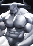 abs anthro barazoku biceps big_biceps big_deltoids big_horn big_muscles big_pecs clothed clothing deltoids ears_down facial_piercing horn huge_arms huge_deltoids huge_horn huge_muscles huge_pecs logo male manly muscular muscular_anthro muscular_arms muscular_legs muscular_male muscular_thighs navel nipples nose_piercing nose_ring pecs piercing pivoted_ears ring_piercing simple_background solo soul_piercing_eyes thick_arms underwear underwear_only white_body kaysuoae european_mythology greek_mythology mythology bovid bovine cattle mammal minotaur artist_logo artist_name digital_media_(artwork) hi_res