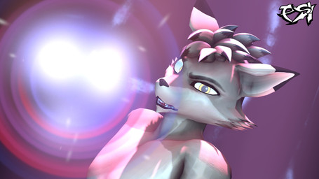 anthro black_body black_fur black_highlights brown_body brown_fur brown_hair floating fur hair highlights_(coloring) looking_at_viewer male multicolored_body multicolored_fur multicolored_hair nude_anthro nude_male solo two_tone_body two_tone_fur two_tone_hair yellow_eyes psikokinetic warfaremachine_(modeler) psiko_(psikokinetic) canid canine canis jackal mammal 16:9 2024 3d_(artwork) 4k absurd_res digital_media_(artwork) hi_res source_filmmaker_(artwork) story story_in_description widescreen