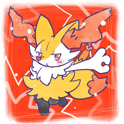 :3 ambiguous_anthro ambiguous_gender anthro biped blush blush_stickers digitigrade dipstick_tail food foreshortening gesture hand_gesture hand_on_hip looking_at_viewer markings no_pupils object_in_tail ok_sign on_one_leg shrimp_(food) simple_background snout solo standing tail tail_markings annyui0611 nintendo pokemon braixen canid generation_6_pokemon mammal pokemon_(species) 1:1 2024 digital_drawing_(artwork) digital_media_(artwork) full-length_portrait hi_res japanese_description portrait translated_description