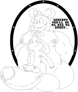 age_difference anthro balls beard big_balls big_penis comparing comparing_penis duo erection facial_hair foreskin genital_piercing genitals glans horn huge_balls huge_penis humanoid_genitalia humanoid_penis hyper hyper_balls hyper_genitalia hyper_penis long_ears male male/male mature_anthro mature_male nipple_piercing nipples penile penis penis_piercing penis_riding penis_size_difference piercing retracted_foreskin size_difference small_but_hung young young_anthro rigbutt undertale undertale_(series) asgore_dreemurr asriel_dreemurr boss_monster_(undertale) bovid caprine goat mammal monochrome father_(lore) father_and_child_(lore) father_and_son_(lore) incest_(lore) parent_(lore) parent_and_child_(lore) parent_and_son_(lore) son_(lore)