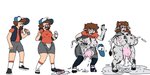 anthro breasts cowification crossgender female gender_transformation intelligence_loss mtf_transformation nipples potion short_stack solo transformation transformation_potion prurientpie disney gravity_falls dipper_pines bovid bovine cattle human mammal 2:1