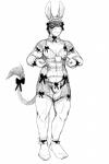 2:3 angry anthro armwear asinus bra bulge clothed clothing crossdressing donk_(hladilnik) donkey elbow_gloves equid equine femboy frown garter_belt garter_straps gloves half-closed_eyes handwear hi_res hladilnik legwear maid_uniform male mammal monochrome muscular muscular_anthro muscular_femboy muscular_male narrowed_eyes panties ribbons servant simple_background sketch skimpy solo thigh_highs tray underwear uniform white_background