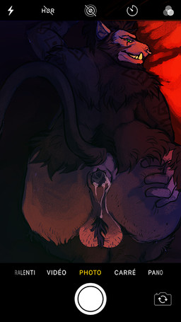 after_anal anthro anus ball_tuft balls biped black_body black_fur black_hair black_tail bodily_fluids body_hair butt camera_view cheek_tuft cum cum_in_ass cum_inside cum_on_balls cum_on_perineum facial_piercing facial_tuft fur gaping gaping_anus genital_fluids genitals green_eyes grey_body grey_fur hair hairy_balls hand_on_butt male nose_piercing nose_ring perineum piercing presenting presenting_anus presenting_hindquarters rear_view ring_piercing septum_piercing solo spread_butt spreading tail tuft ninetht haplorhine mammal monkey primate 9:16 digital_media_(artwork)