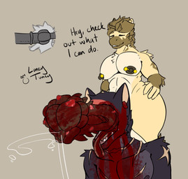 animal_genitalia animal_penis anthro big_muscles big_pecs big_penis blood bodily_fluids brain casual_sex death duo equine_genitalia equine_penis fur genital_fluids genitals gore huge_penis hybrid_genitalia hybrid_penis knot knotted_equine_penis knotted_penis knotting male male/male male_death mindfuck muscular muscular_male necrophilia nipple_piercing nipples organs pecs penile_spines penis piercing precum precum_squirt scar scars_all_over sex skullfuck snuff thick_thighs x-ray_view luneytuney mythology lune_(luneytuney) magnus_(luneytuney) canid canine dragon furred_dragon furred_scalie mammal mythological_creature mythological_scalie scalie hi_res