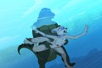 3_toes 5_fingers anthro anthro_on_anthro anthro_penetrated anthro_penetrating anthro_penetrating_anthro asphyxiation balls_deep black_nose bodily_fluids breast_fondling breast_play breasts cum cum_in_pussy cum_inside drowning duo fangs feet female female_penetrated fingers fondling forced fur genital_fluids green_body green_scales grey_body grey_fur hand_on_breast hindpaw humanoid_hands male male/female male_penetrating male_penetrating_female navel nipples nude nude_anthro nude_female nude_male paws penetration penile penile_penetration penis_in_pussy rape scales sex sex_in_water skinny_dipping tail teeth toes underwater underwater_sex vaginal vaginal_penetration water zafara_(artist) canid canine crocodile crocodilian fox mammal reptile scalie hi_res