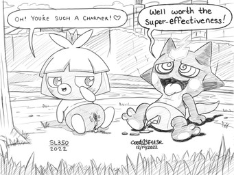 :d after_sex animal_genitalia anthro anus barefoot blush bodily_fluids butt cloud cum cum_from_vagina cum_in_vagina cum_inside cum_on_anus cum_on_butt cum_on_ground cum_on_penis cum_on_vulva cum_string dialogue dirt drooling duo earless erection exclamation_point feet female genital_fluids genital_slit genitals grass grey_anus grey_body grey_ears grey_skin grey_vulva hair half-closed_eyes happy heart_symbol humanoid_genitalia humanoid_vulva lips long_tail looking_aside looking_at_another looking_at_partner looking_pleasured male male/female multicolored_body multicolored_skin narrowed_eyes noseless nude on_ground open_mouth orgasm outside pawpads penis plant presenting presenting_anus presenting_hindquarters presenting_penis presenting_slit presenting_vulva raised_arm rock rosy_cheeks saliva shadow short_hair sitting sitting_on_ground sky smile speech_bubble spread_legs spreading tail tapering_penis text thick_lips tongue tongue_out tree vulva wall_(structure) white_body white_hair white_pawpads white_penis white_skin white_tail white_tongue wood young young_anthro c00k13e4t3r sl350 nintendo pokemon generation_2_pokemon generation_8_pokemon pokemon_(species) smoochum toxel 2022 english_text hi_res monochrome sketch