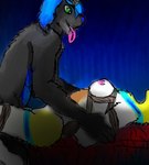bdsm bondage bound female maggie_detz male mxf sex cor1998l dex_longtail maggie_dietz canid canine canis demon domestic_dog domestic_ferret mammal mustelid musteline shiba_inu spitz true_musteline weasel hi_res