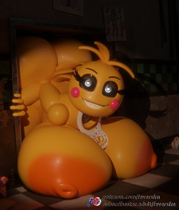 areola beakless bib big_areola big_breasts big_butt big_nipples black_sclera blush blush_stickers breasts butt eyebrows eyelashes female fingers glistening glistening_areola glistening_breasts glistening_butt glistening_face heart_pupils huge_areola huge_breasts huge_butt huge_nipples looking_at_viewer machine nipples orange_areola orange_nipples solo teeth text white_eyes yellow_body yellow_breasts feversfm jams3d_(modeler) mipsmiyu_(modeler) five_nights_at_freddy's five_nights_at_freddy's_2 scottgames toy_chica_(fnaf) humanoid robot robot_humanoid 2026 3d_(artwork) digital_media_(artwork) hi_res url