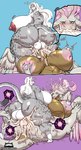 2_horns ahegao anthro anthro_on_anthro anthro_penetrated anthro_penetrating anthro_penetrating_anthro areola arm_tuft balls belly big_areola big_balls big_belly big_breasts big_butt big_nipples biped black_eyeshadow black_lips blush bodily_fluids breast_grab breasts butt cellulite cheek_bulge claws cum cum_from_nose cum_from_pussy cum_in_mouth cum_in_nose cum_in_pussy cum_inflation cum_inside cutaway duo ear_piercing elbow_tuft erection eyelashes eyeshadow feathers female female_penetrated finger_claws fur genital_fluids genitals gold_belly gold_genitals gold_neck gold_skin grey_body grey_fur grey_spots gynomorph gynomorph/female gynomorph_penetrating gynomorph_penetrating_female hair hand_on_breast hand_on_butt hands_behind_head heart_symbol horn huge_balls huge_breasts huge_butt huge_hips huge_thighs impact_lines impregnation inflated_belly inflation intersex intersex/female intersex_penetrating intersex_penetrating_female iridescent_anus iridescent_genitalia iridescent_hair iridescent_horn iridescent_nipples iridescent_tongue iridescent_wings knee_tuft leaking_cum leg_tuft lips logo long_hair long_tail looking_down_at_partner looking_pleasured lying makeup mascara mature_anthro mature_female mature_gynomorph mature_intersex multiple_ova neck_tuft nelson_pose nipples on_back onomatopoeia oral oral_penetration ovum penetration penis piercing pussy rolled_back_eyes running_makeup running_mascara sex small_head smile smiling_at_another smiling_at_partner sound_effects speed_lines sperm_cell spots tail text thick_arms thick_thighs toe_claws tuft vaginal vaginal_fluids vaginal_penetration vein veiny_balls white_balls white_belly white_body white_breasts white_feathers white_fur white_hair white_penis white_skin white_soles wide_hips ze_blackball.d mythology diana_(noeticred) the_divine_(ze_blackball.d) dragon felid mammal mythological_creature mythological_scalie pantherine scalie snow_leopard 2024 absurd_res artist_logo artist_name digital_media_(artwork) english_text hi_res