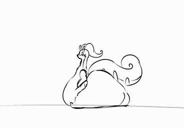 ambiguous_gender belly big_belly big_butt butt first_person_view growth huge_belly huge_butt looking_at_viewer macro solo stomping fanofblimp nintendo pokemon generation_6_pokemon goodra pokemon_(species) animated guide_lines monochrome shaded