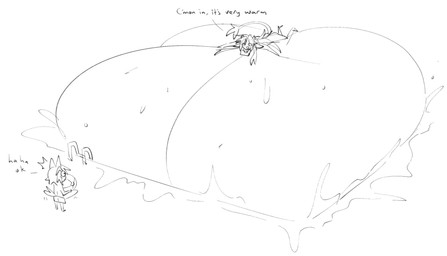 big_breasts breasts duo female hair huge_breasts hyper hyper_breasts long_hair lying lying_on_breasts lying_on_own_breasts lying_on_self male on_front text sepiascribe meushi_mattie_(matsu-sensei) mutt_matt_(matsu-sensei) animal_humanoid bovid bovid_humanoid bovine bovine_humanoid canid canid_humanoid canine canine_humanoid dog_humanoid humanoid mammal mammal_humanoid 2025 hi_res monochrome