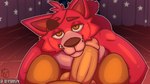 anthro balls bedroom_eyes big_penis brown_body brown_fur butt curtains duo eye_patch eyewear fur genitals holding_leg imminent_sex inside looking_at_viewer male male/male narrowed_eyes penis red_body red_fur seductive smile smirk tail devfoxnsfw five_nights_at_freddy's scottgames foxy_(fnaf) freddy_(fnaf) bear brown_bear canid canine fox mammal red_fox true_fox ursine 2025 shaded signature