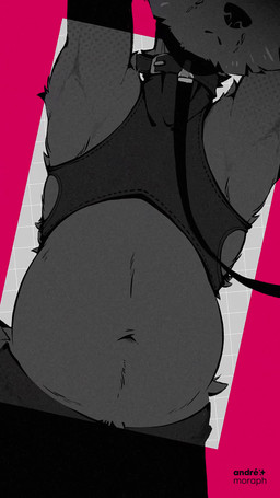 anthro belly big_belly cheek_tuft clothing collar dancing facial_tuft leash male music navel pink_background pregnant pregnant_anthro pregnant_male simple_background solo synced_to_music tail topwear tuft andre_moraph sound_warning andre_moraph_(character) canid canine canis mammal wolf 2025 9:16 animated digital_drawing_(artwork) digital_media_(artwork) greyscale hi_res high_framerate monochrome short_playtime signature sound video