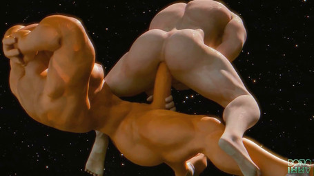 1_eye 2_toes 3_fingers abs anal anal_penetration ankle_bracers balls biceps black_hair deltoids duo facial_hair feet fingers genitals grey_hair hair hand_behind_head humanoid_on_humanoid humanoid_penetrated humanoid_penetrating humanoid_penetrating_humanoid interspecies logo male male/male male_penetrated male_penetrating male_penetrating_male muscular muscular_humanoid muscular_male mustache nipples nude orange_body orange_skin pecs penetration penile penile_penetration penis_in_ass sex space star toes bonoimma image_comics invincible_(image_comics) allen_the_alien alien human humanoid mammal unopan viltrumite 16:9 2026 3d_(artwork) 3d_animation animated artist_logo digital_media_(artwork) hi_res short_playtime video widescreen