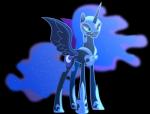 black_body black_feathers cutie_mark feathered_wings feathers female horn solo wings vector-brony friendship_is_magic hasbro my_little_pony mythology nightmare_moon_(mlp) equid equine mammal mythological_creature mythological_equine winged_unicorn alpha_channel hi_res