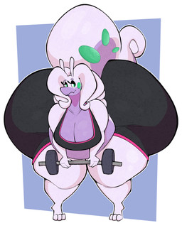 3_toes antennae_(anatomy) anthro athletic_wear barefoot belly bent_over big_belly big_breasts big_butt bottomwear breasts butt cleavage clothed clothing crop_top curled_tail exercise eyelashes feet female green_eyes gym_bottomwear gym_shorts half-closed_eyes holding_object huge_breasts huge_butt huge_hips huge_thighs hyper hyper_butt hyper_hips hyper_thighs looking_back markings midriff mole_(marking) narrowed_eyes non-mammal_breasts overweight overweight_anthro overweight_female purple_body shirt shorts solo standing tail thick_tail thick_thighs toes topwear wavy_mouth weightlifting wide_hips workout aimbot-jones mythology nintendo pokemon dragon generation_6_pokemon goodra mythological_creature mythological_scalie pokemon_(species) scalie 2020 absurd_res hi_res