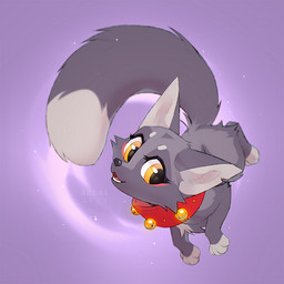 bell bell_collar black_nose cheek_tuft chest_tuft chibi collar collar_only dipstick_tail eyelashes facial_tuft female feral fur grey_body grey_fur grey_markings looking_at_viewer looking_away markings notched_ear nude open_mouth pink_tongue red_collar simple_background snout solo tail tail_markings tongue tuft wearing_collar yellow_eyes azzai canid canine fox mammal red_fox silver_fox true_fox 1:1 2021 colored colored_sketch digital_drawing_(artwork) digital_media_(artwork) shaded sketch