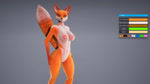 anthro breasts female genitals grey_background looking_at_viewer navel nipples nude pussy simple_background smile solo vanimate canid canine fox mammal foxy_(disambiguation) 16:9 3d_(artwork) 3d_animation animated digital_media_(artwork) hi_res no_sound short_playtime webm widescreen