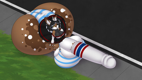 anthro antlers ball_bra balls big_balls big_breasts big_butt big_penis breasts butt clothing cock_sock footwear genitals herm horn huge_balls huge_butt huge_penis humanoid_genitalia humanoid_penis hyper hyper_balls hyper_butt hyper_genitalia hyper_penis intersex penis penis_clothing socks solo darkshasion_(artist) jackie_(mamma_orca) jackalope lagomorph mammal 16:9 hi_res widescreen