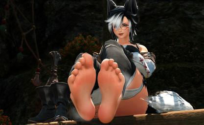 5_toes barefoot black_hair black_lipstick black_nails black_toenails boots clothing colored_nails colored_toenails feet female foot_fetish foot_focus footwear fox_ears hair humanoid_feet lipstick makeup multicolored_hair nails plantigrade shoes soles solo toenails toes tomboy two_tone_hair aylendawn final_fantasy final_fantasy_xiv square_enix aylen_dawn animal_humanoid canid canid_humanoid canine canine_humanoid felid feline fox fox_humanoid human humanoid mammal mammal_humanoid miqo'te true_fox 3d_(artwork) absurd_res digital_media_(artwork) hi_res
