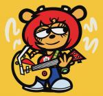 bovid caprine clothed clothing female fur guitar hair hi_res lammy_lamb mammal moandhiscar musical_instrument orange_body orange_fur parappa_the_rapper plucked_string_instrument red_hair sheep solo sony_corporation sony_interactive_entertainment string_instrument um_jammer_lammy