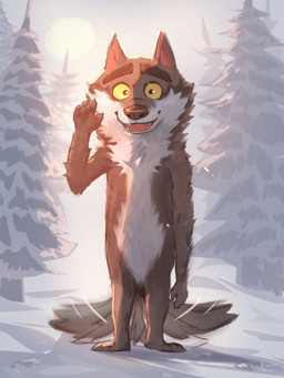 4_fingers anthro biped brown_body brown_fur claws countershade_face countershade_fur countershade_neck countershade_torso countershading day detailed_background evergreen_tree eyebrows finger_claws fingers forest_background front_view fur greeting_viewer looking_at_viewer male motion_lines multicolored_body multicolored_fur nude nude_anthro nude_male open_mouth open_smile outside pine_tree plant plantigrade red_inner_ear red_tongue sky smile smiling_at_viewer snout snow solo standing sun tail tail_motion tailwag text thick_eyebrows tongue tongue_showing tree two_tone_body two_tone_fur white_body white_countershading white_fur yellow_eyes yellow_sclera kuromonsart intermarche_unloved albert_(intermache_unloved) canid canine canis mammal wolf 2025 absurd_res dated digital_drawing_(artwork) digital_media_(artwork) english_text full-length_portrait hi_res portrait