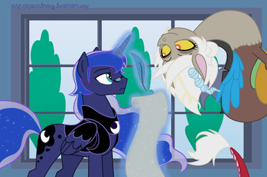 2014 antlers blue_fur blue_hair castle crossgender cutie_mark discord_(mlp) draconequus duo equine eyewear fangs female feral friendship_is_magic fur glasses hair horn jaquelindreamz long_hair magic male mammal my_little_pony princess_luna_(mlp) quill red_eyes scroll smile teal_eyes upside_down window winged_unicorn wings
Rating: Safe
Score: 12
User: Somepony
Date: April 02, 2014 2014 antlers blue_fur blue_hair castle crossgender cutie_mark discord_(mlp) draconequus duo equine eyewear fangs female feral friendship_is_magic fur glasses hair horn jaquelindreamz long_hair magic male mammal my_little_pony princess_luna_(mlp) quill red_eyes scroll smile teal_eyes upside_down window winged_unicorn wings
Rating: Safe
Score: 12
User: Somepony
Date: April 02, 2014