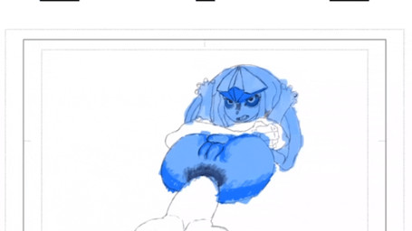 anal anal_penetration anthro anthrofied anus balls blue_body butt duo female female_penetrated genitals male male/female male_penetrating male_penetrating_female nude open_mouth penetration penile penile_penetration penis penis_in_ass pokemorph sex simple_background tongue vulva huebtantio skeleton265 nintendo pokemon eeveelution generation_4_pokemon glaceon human mammal pokemon_(species) animated digital_media_(artwork) krita_(artwork) loop sketch