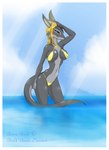 bikini blonde_hair blue_eyes breasts clothed clothing cloud dragon female hair jessica_elwood scalie sea side_boob skimpy solo source_request swimsuit water
Rating: Explicit
Score: 2
User: msc
Date: April 23, 2007