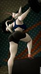 anthro barefoot bra butt clothed clothing exercise feet female rear_view solo sports_bra underwear wonderfox712 warfaremachine_(modeler) officer_flint_(foresttherotten) warfare_flint mammal murid murine rat rodent 3d_(artwork) 9:16 absurd_res digital_media_(artwork) hi_res source_filmmaker_(artwork)