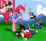 ? anthro anthrofied bent_over black_hair blue_eyes blue_feathers blue_fur breasts cleavage clothed clothing confused crying curly_hair equine female flying foam friendship_is_magic fur group hair hi_res horn horse hug hugging_self irisless jacket laugh looking_down lying male mammal multi-colored_hair my_little_pony necklace on_back one-piece_swimsuit open_mouth original_character outside pants pegasus pink_fur pink_hair pinkie_pie_(mlp) pony rainbow_dash_(mlp) rainbow_hair scared shirt shocked shorts spandex spread_legs spreading sssonic2 surprise swimsuit tan_fur tears teeth tongue unicorn wings
Rating: Safe
Score: 14
User: Robinebra
Date: November 28, 2013