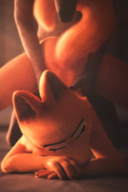 anthro ass_up barbell_piercing bed butt canon_couple doggystyle duo eyebrow_piercing eyes_closed facial_piercing female from_behind_position fur furniture interspecies interspecies_romance jack-o'_pose lying male male/female male_penetrating nude on_bed orange_body orange_fur penetration piercing pose rear_admiral_position romantic romantic_ambiance romantic_couple romantic_sex sex spread_legs spreading tail tasteful_nude tasteful_nudity tender tenderness tuft monketco_(artist) enticia_(modeler) goneafterdark_(modeler) dreamworks the_bad_guys diane_foxington mr._wolf_(the_bad_guys) canid canine canis fox mammal wolf 3d_(artwork) blender_(artwork) digital_media_(artwork) hi_res