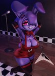 anthro big_breasts breasts clothed clothing crossgender female hair machine mtf_crossgender smile solo tail cursader8 five_nights_at_freddy's fredina's_nightclub scottgames bonfie_(cryptiacurves) bonnie_(fnaf) animatronic humanoid lagomorph leporid mammal rabbit robot 2024 3d_(artwork) absurd_res blender_(artwork) digital_media_(artwork) hi_res