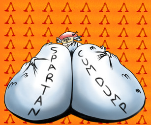 abstract_background ass_up bedroom_eyes big_butt blue_body blue_feathers body_writing butt butt_focus butt_squish cape clothed clothing eyewear feathers female fluffy fluffy_tail gloves grabbing_from_behind greece hand_on_butt hand_on_own_butt handwear happy hat headgear headwear huge_butt hyper hyper_butt looking_at_viewer mask musical_symbol narrowed_eyes nationalism patriotism politics presenting presenting_hindquarters seductive simple_background size_difference smaller_female smile solo sparta squint squish symbol tail text thick_thighs wide_hips writing_on_butt lacasadelosdibujosua bandai_namco digimon digimon_story:_time_stranger european_mythology greek_mythology mythology digimon_(species) human humanoid mammal mythological_creature sirenmon 2025 6:5 colored digital_drawing_(artwork) digital_media_(artwork) digital_painting_(artwork) english_description english_text painting_(artwork) shaded