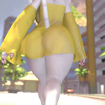 anthro big_breasts big_butt blurred_background bouncing_breasts bouncing_butt breasts butt claws clothing curvy_figure depth_of_field dress eyewear female footwear hat headgear headwear huge_butt multiple_angles music nipples outside panties rear_view sandals shoes solo sun_hat sundress sunglasses tail thick_thighs toe_claws translucent translucent_clothing underwear voluptuous walking wide_hips jojomingles warfare_machine officer_flint_(foresttherotten) warfare_flint mammal murid murine rat rodent 1:1 2024 3d_(artwork) 3d_animation animated digital_media_(artwork) short_playtime sound webm